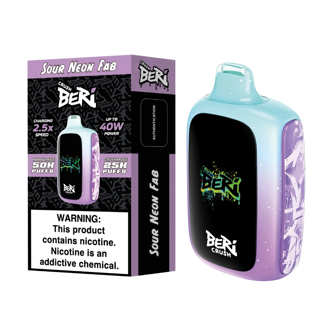Beri Crush 50k Disposable Vape - Dummy Vapes