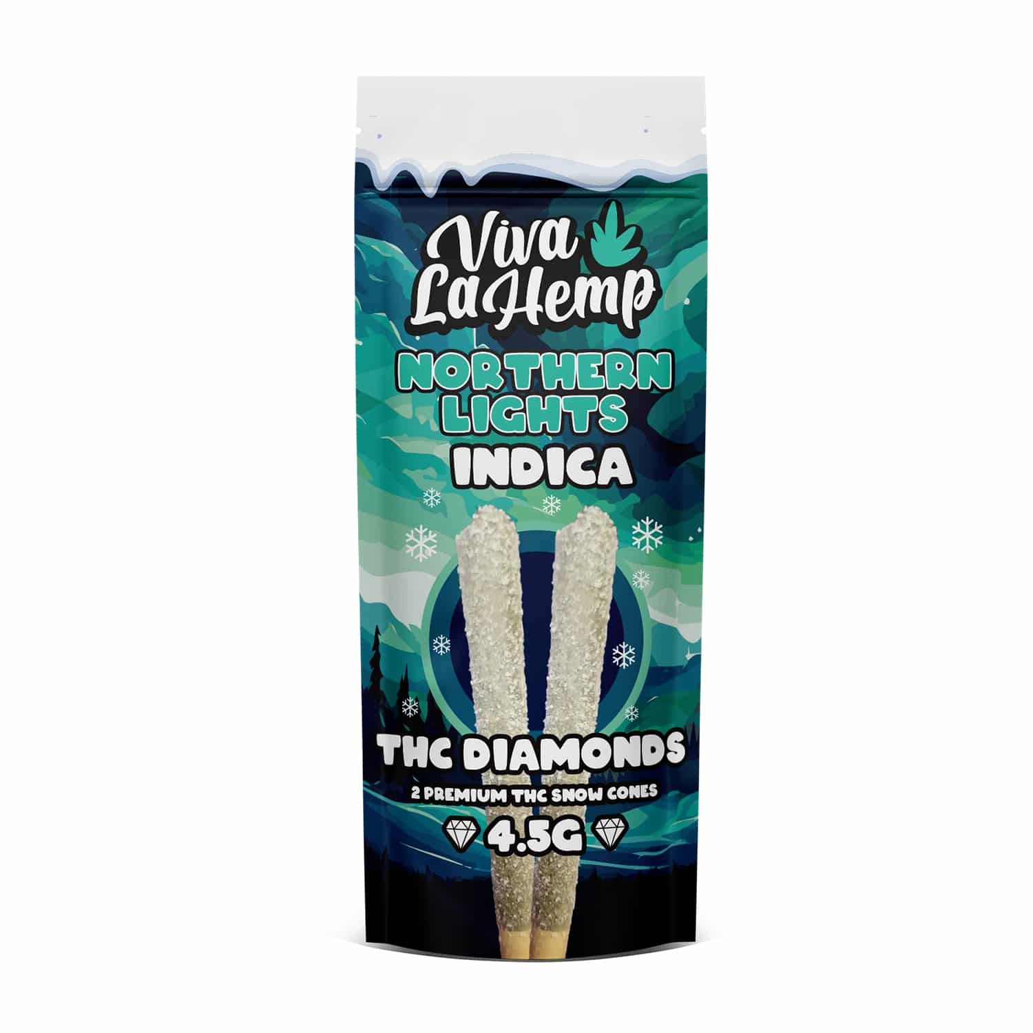Viva La Hemp THC Snow Cone Premium Pre Rolls 4.5G (2ct)