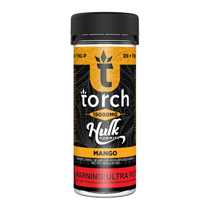 Torch Hulk Gummies Jar 15000mg (20ct) - Dummy Vapes