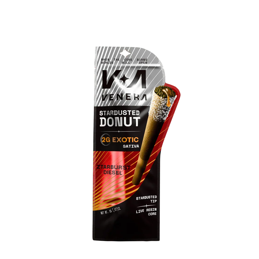 Venera Stardusted Donut Exotic Pre Rolls 2G - Dummy Vapes