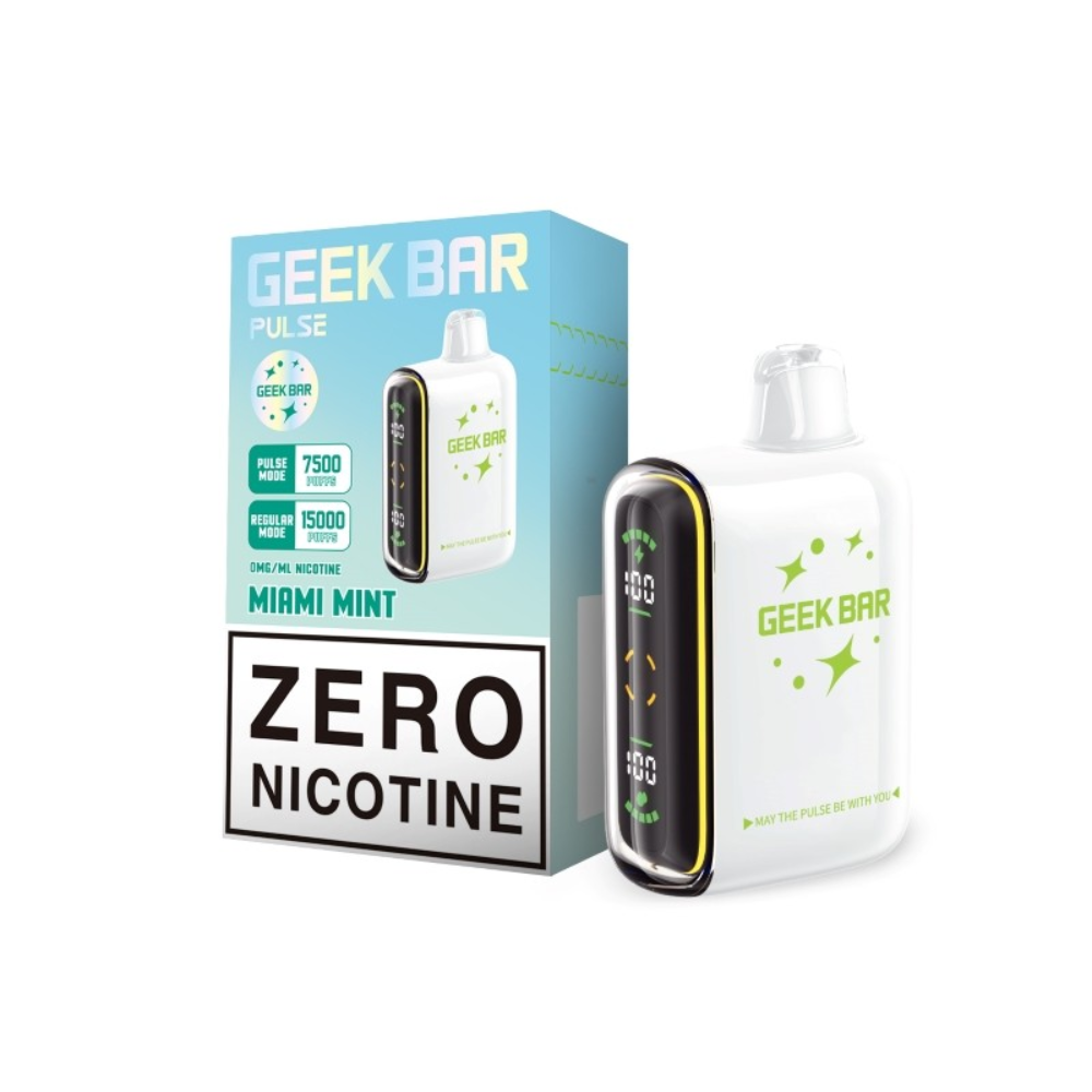 Geek Bar Pulse 15000 Puffs 0 Nicotine - Dummy Vapes