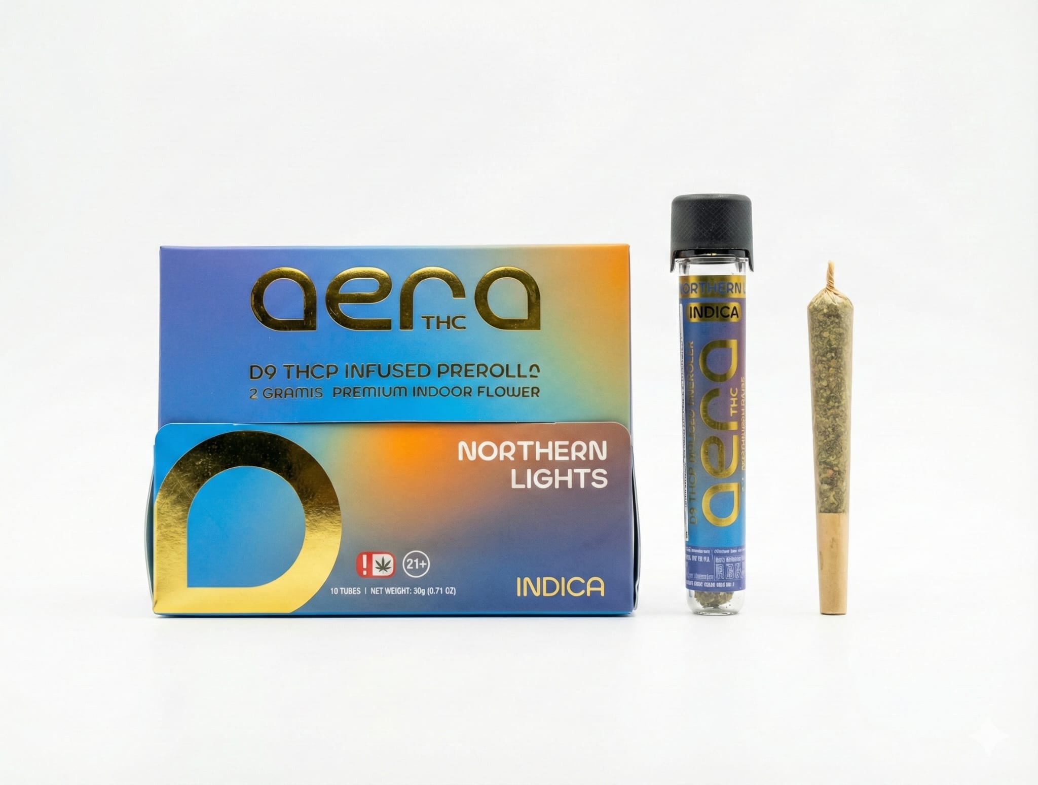 Aera THC D9 THCP Infused Pre Rolls 2G (1Ct) - Dummy Vapes