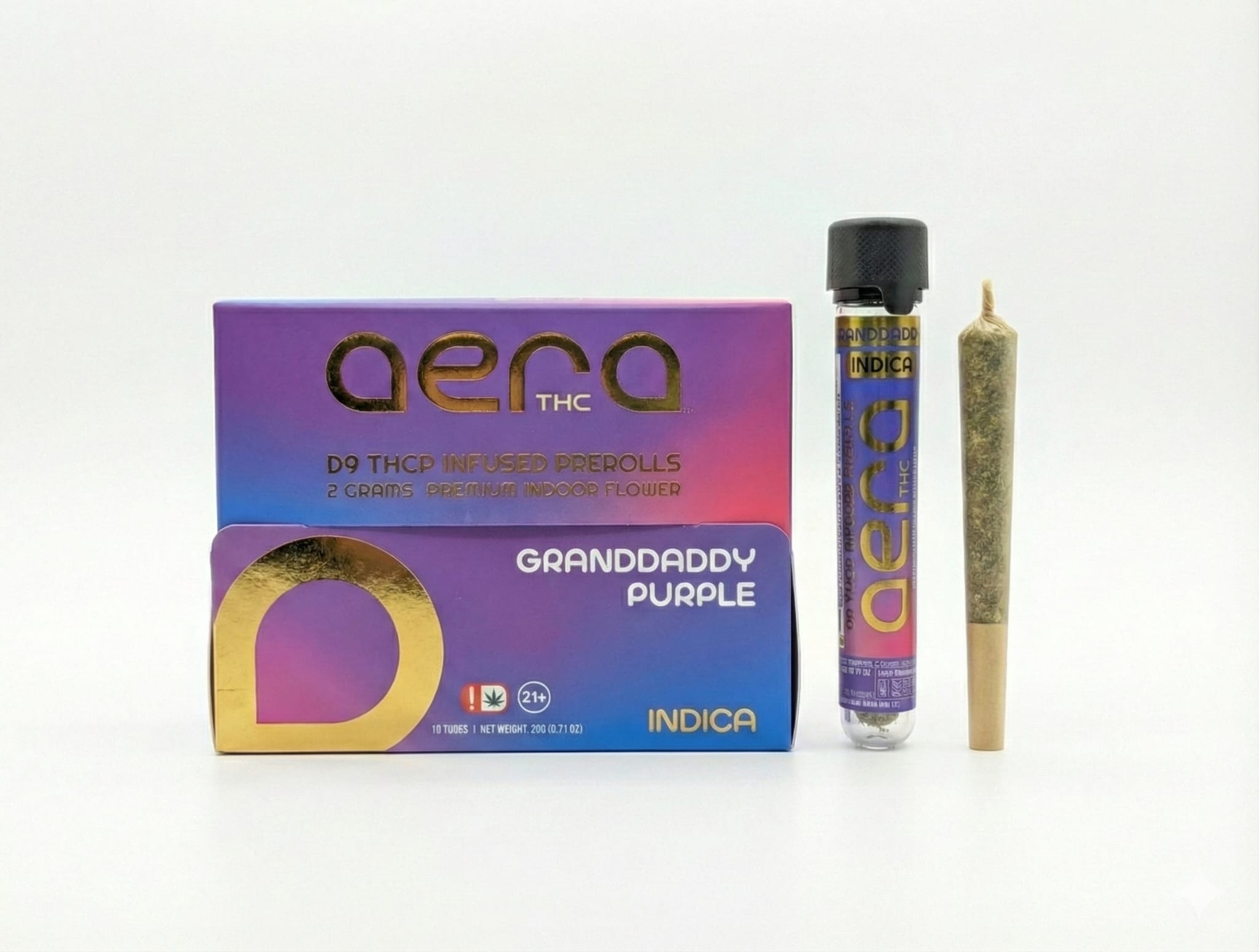 Aera THC D9 THCP Infused Pre Rolls 2G (1Ct) - Dummy Vapes
