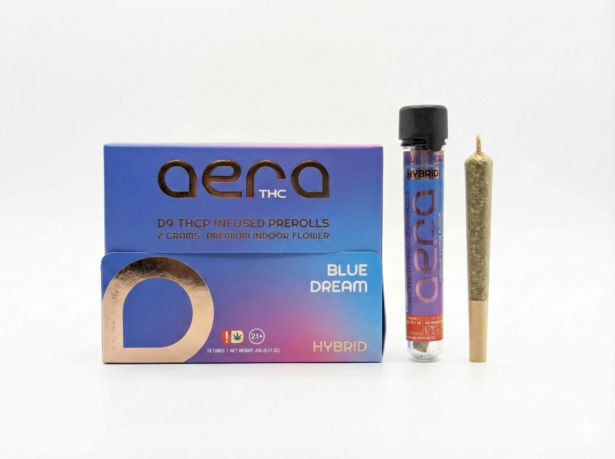 Aera THC D9 THCP Infused Pre Rolls 2G (1Ct) - Dummy Vapes