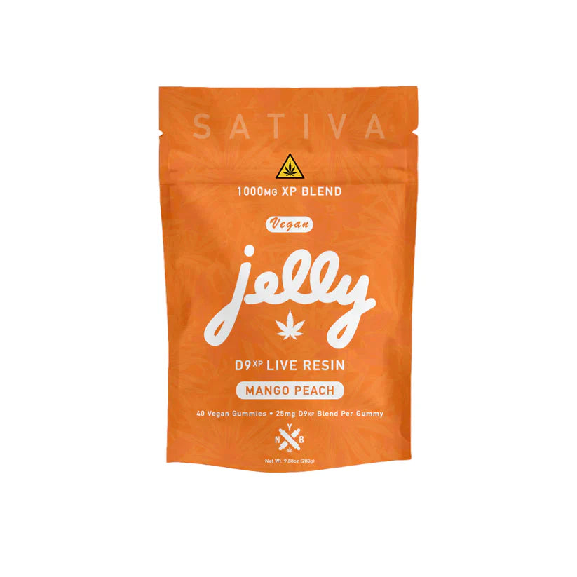 Jelly D9 Live Resin XP Blend 1000MG (40ct) - Dummy Vapes
