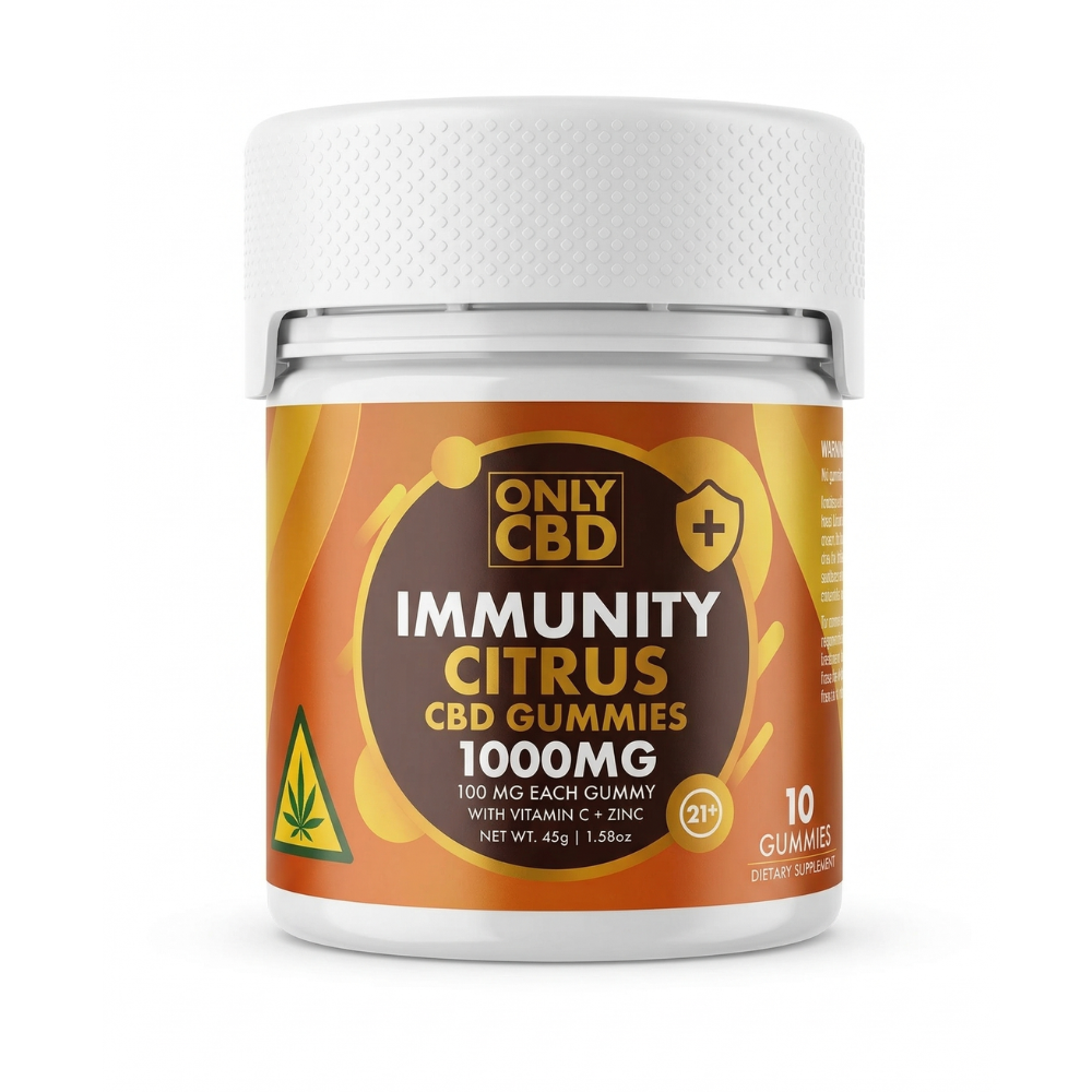 ONLY CBD Immunity Gummies 45g (10Ct) - Dummy Vapes