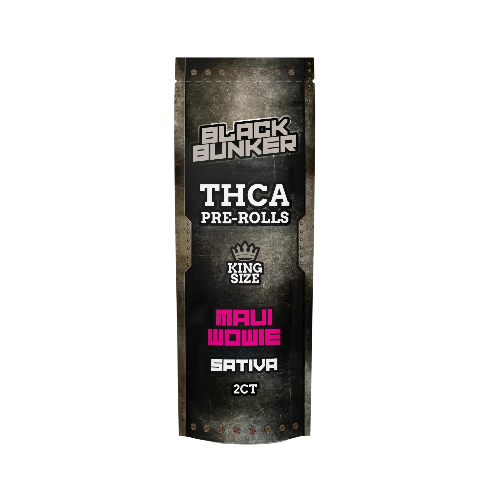 Black Bunker King Size THC Pre Rolls (2ct)