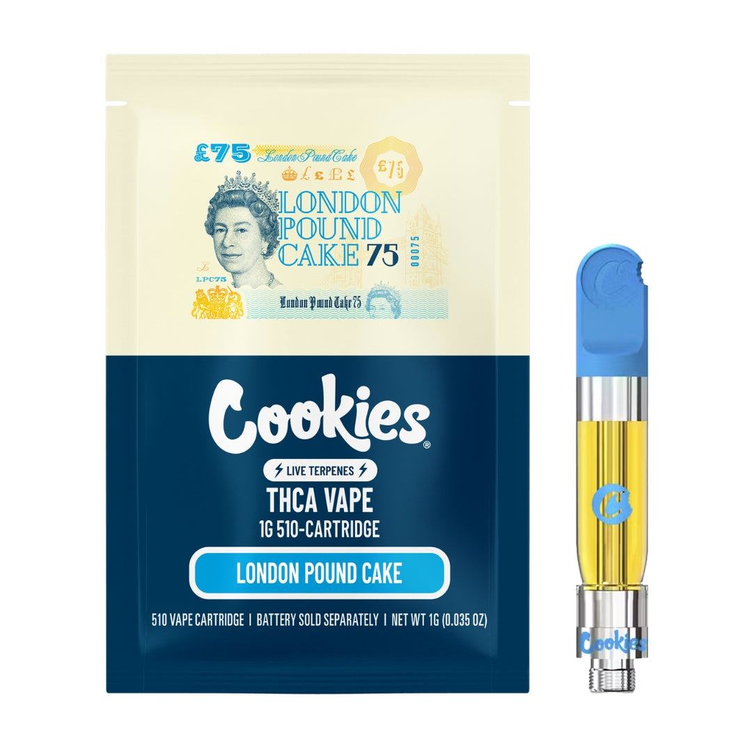 Cookies Vape Cartridge - London Pound Cake (1g)