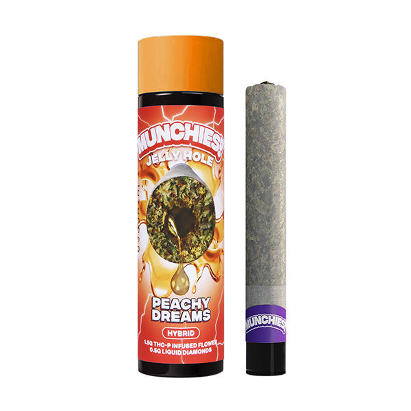 Delta Munchies Jelly Hole THCa Liquid Diamond Pre-Roll 2G
