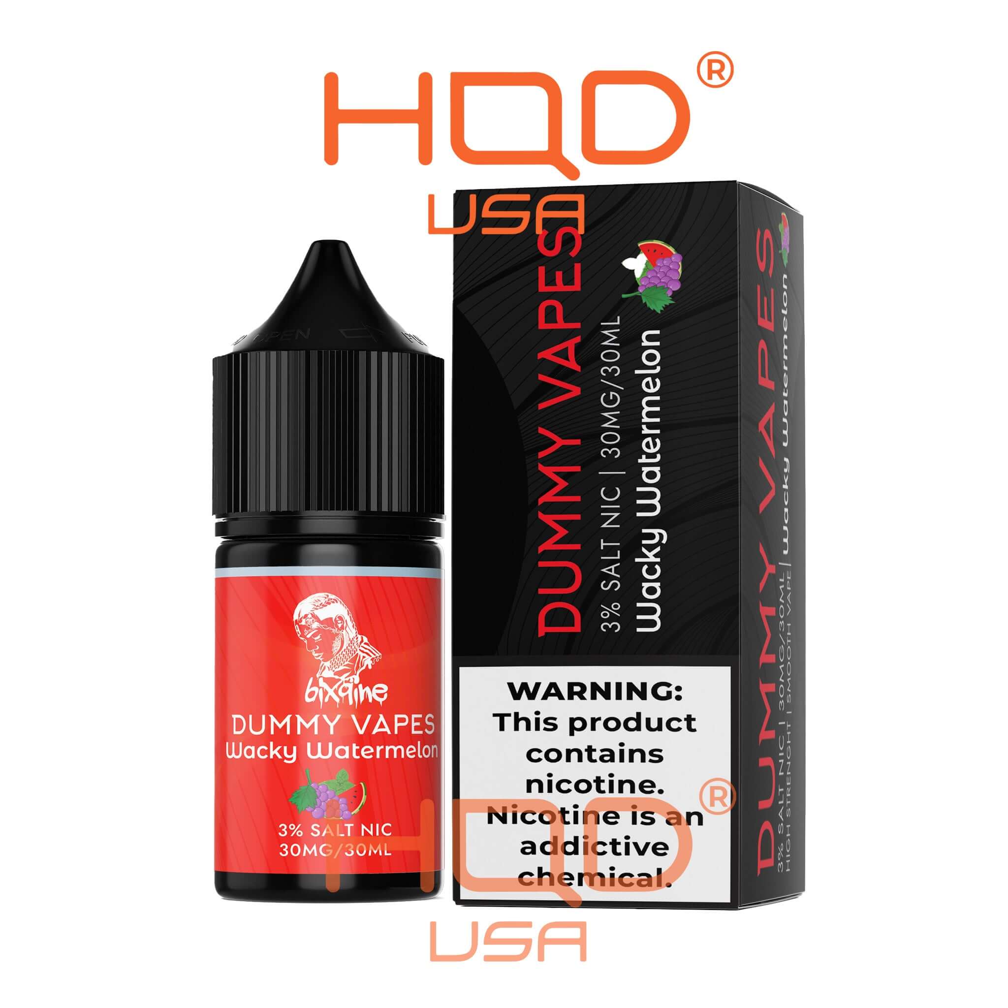 Dummy Vapes | 3% Nicotine Salt E-Liquid | Disposable Vapes | HQD Tech USA