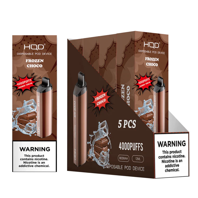 HQD Cuvie Air 4000 Disposable Vape 5 Pck - Dummy Vapes