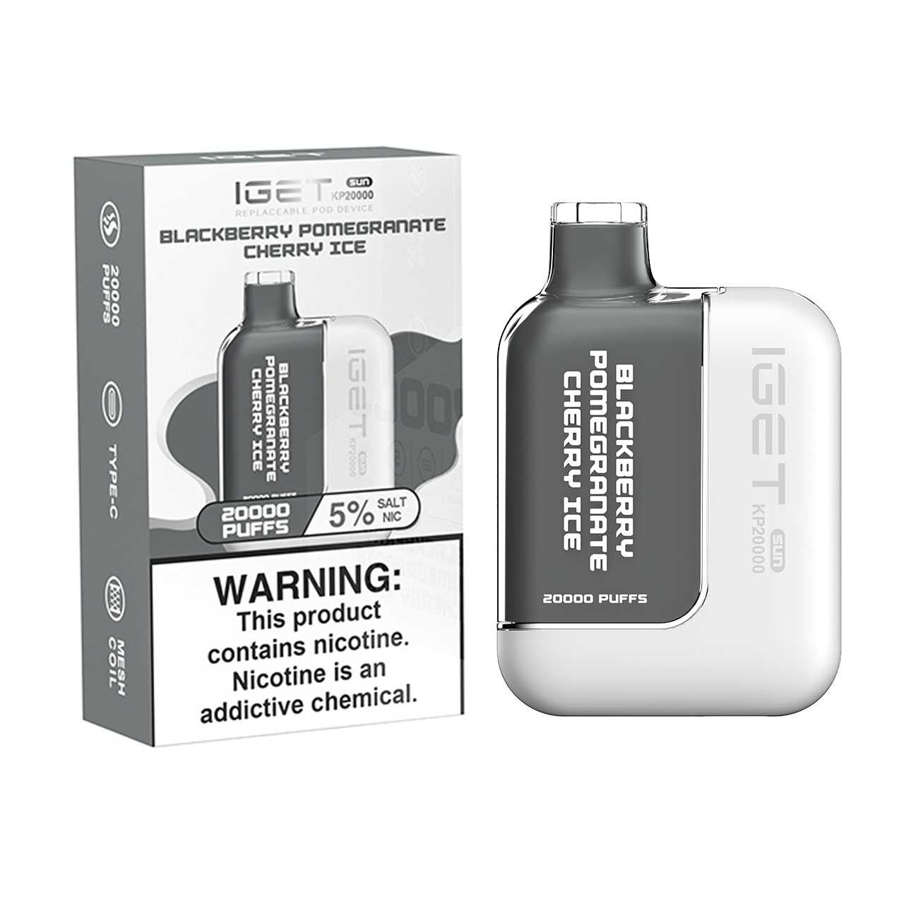 iGET KP20000 Replaceable Pod Device