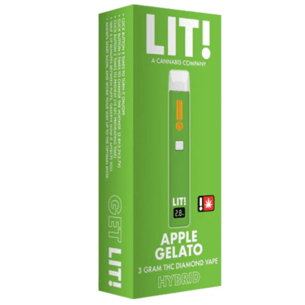 LIT! THC Diamond Disposable Vape 3G - Dummy Vapes