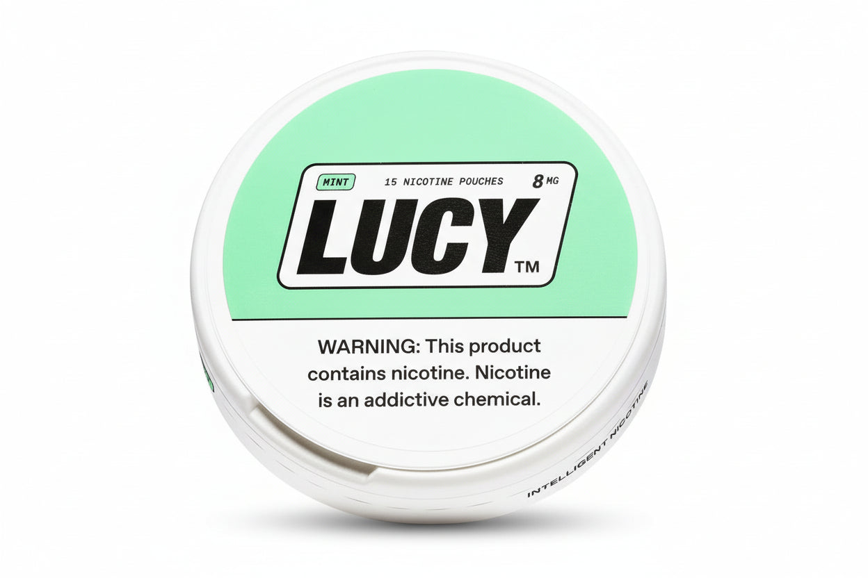 Lucy Nicotine Pouches 8MG (15Ct) - Dummy Vapes
