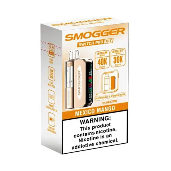 Smogger Switch Pro 40K Pro Kit DIsposable Vape - Dummy Vapes