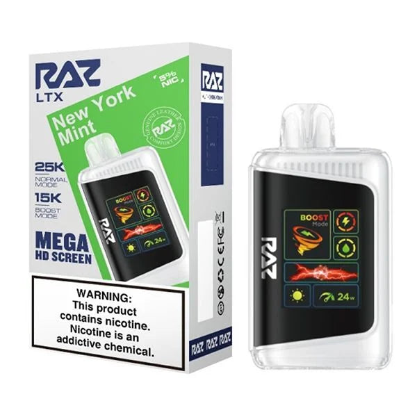 RAZ LTX 25K Zero Nicotine Disposable Vape - Dummy Vapes