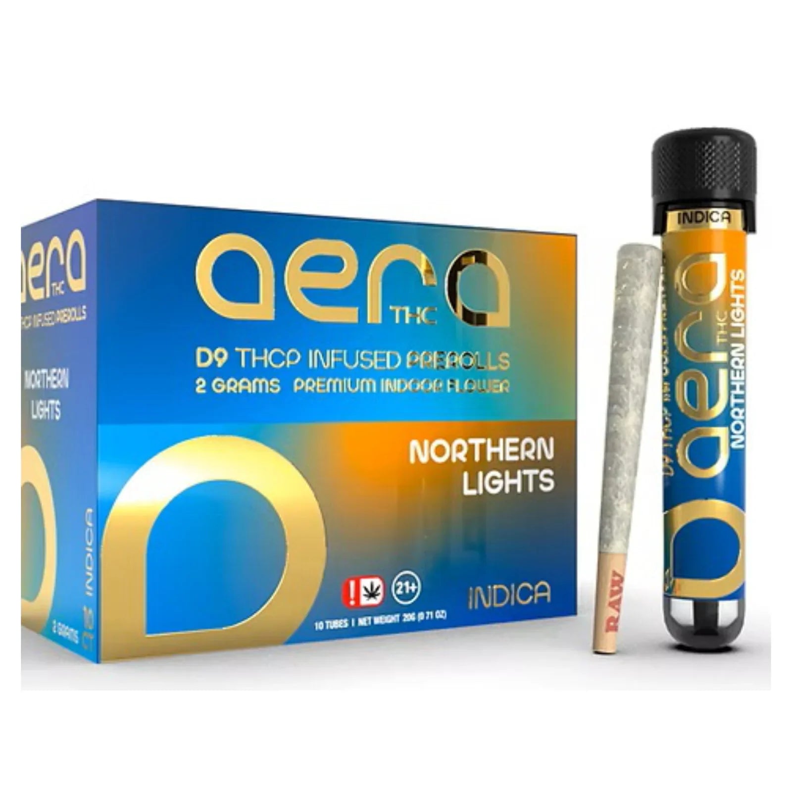 Aera THC D9 THCP Infused Pre Rolls 2G (1Ct)
