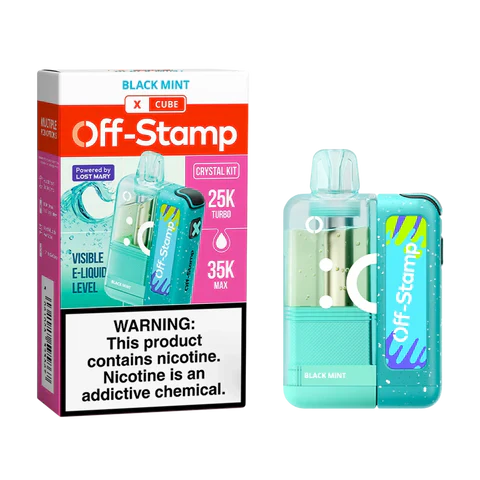Off Stamp X-Cube 250000 Puff Disposable Vape Kit - Dummy Vapes