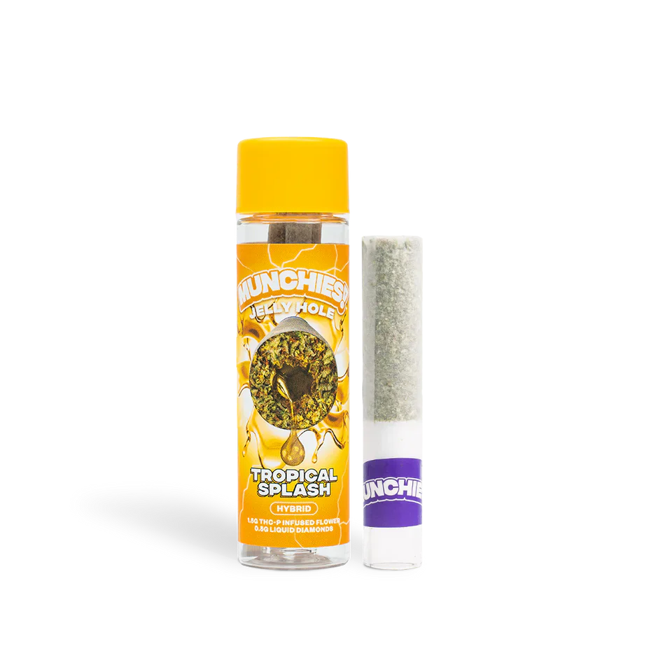 Delta Munchies Jelly Hole THCa Liquid Diamond Pre-Roll 2G