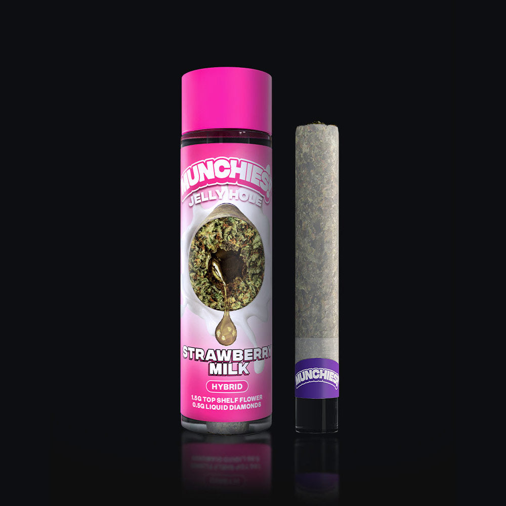 Delta Munchies Jelly Hole THCa Liquid Diamond Pre-Roll 2G