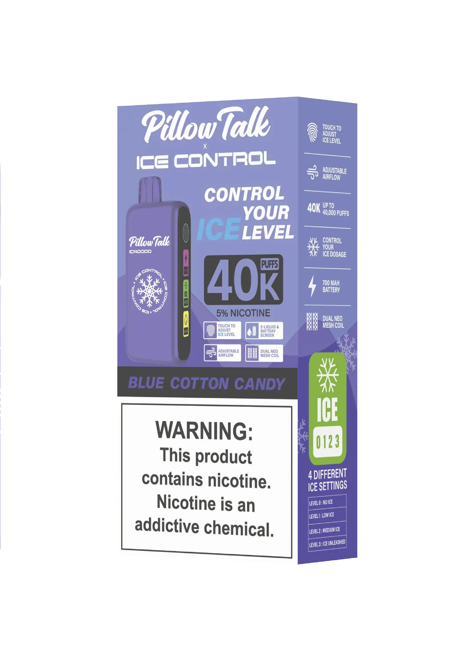 Pillow Talk Ice Control IC40000 Disposable Vape
