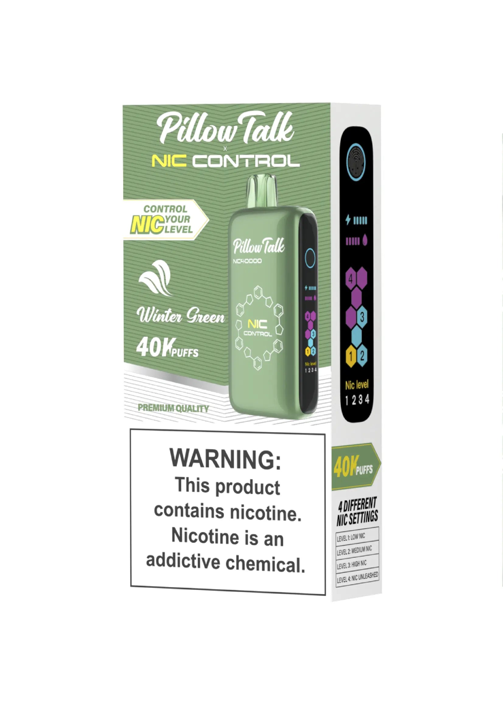 Pillow Talk Nic Control NC40000 Disposable Vape