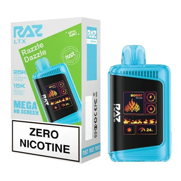 RAZ LTX 25K Zero Nicotine Disposable Vape
