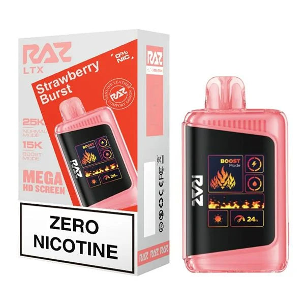 RAZ LTX 25K Zero Nicotine Disposable Vape