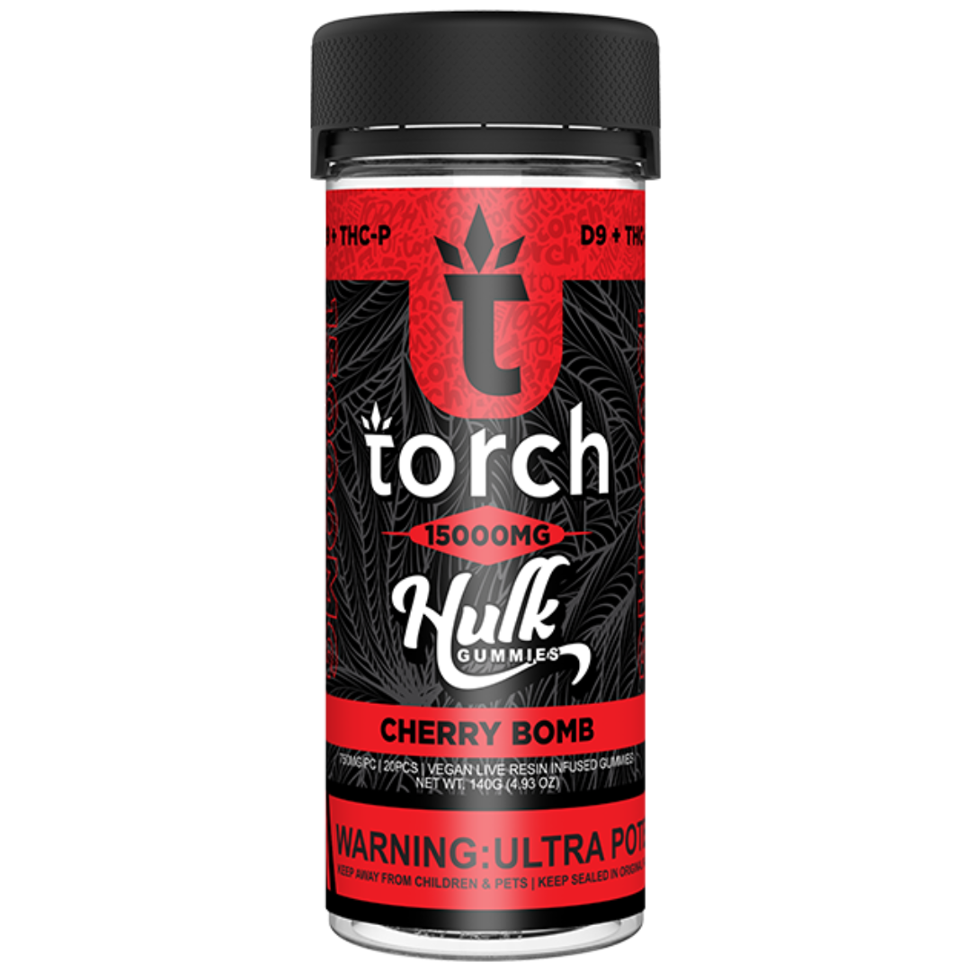 Torch Hulk Gummies Jar 15000mg (20ct) - Dummy Vapes