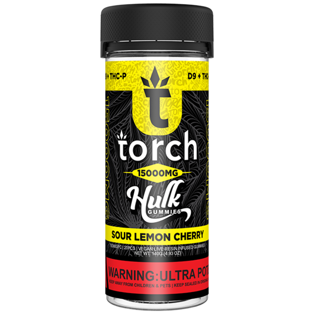 Torch Hulk Gummies Jar 15000mg (20ct) - Dummy Vapes