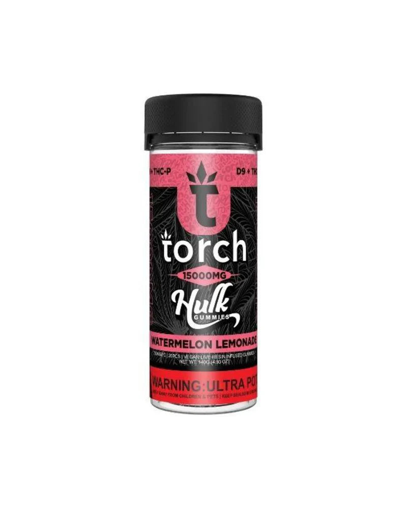 Torch Hulk Gummies Jar 15000mg (20ct) - Dummy Vapes